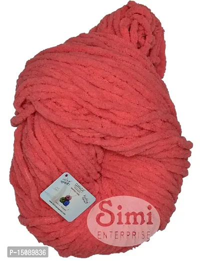 GANGA Knitting Yarn Thick Chunky Wool, Velvety Gajri 400 GMS Best Used with Knitting Needles, Crochet Needles Wool Yarn for Knitting.-in