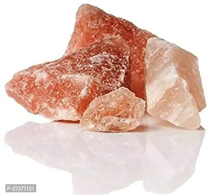Ssv Collection Whole Natural Himalayan Rock Salt Crystals | Pink Rock Salt Chunks | Sendha Namak Whole Crystal Rock Salt(300 G)-thumb0