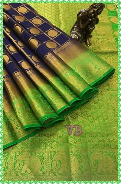 Jivika Jacquard Banarasi Silk Sarees