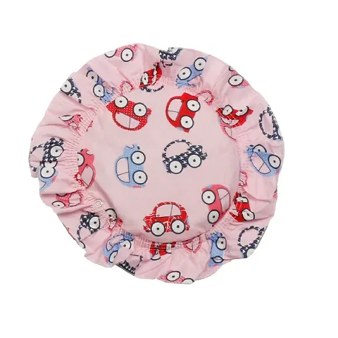 MOMS PET Baby Head Shaping Pillow Round Shape Printed Pillow