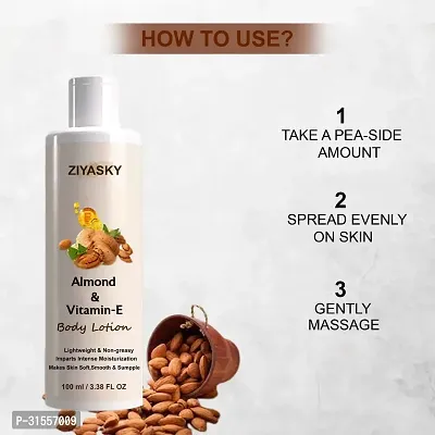 Almond Vitamin E Body Lotion 100ML-thumb2