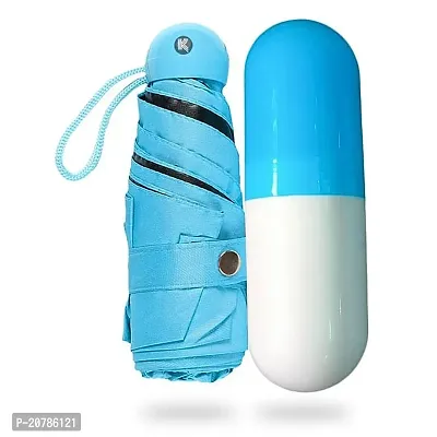 Capsule Shape Umbrella (Blue)