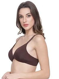 Quttos Seamless Wirefree Tshirt Padded Bra-thumb1