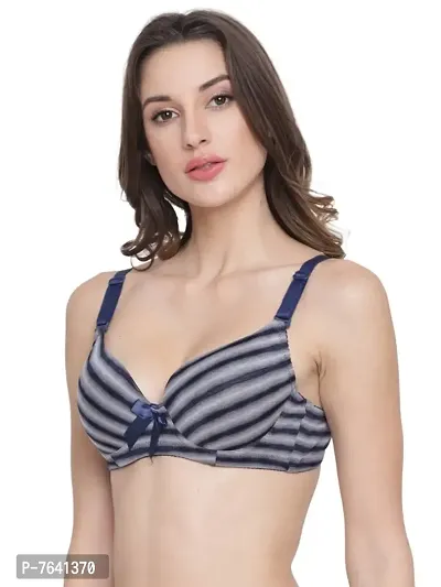 Quttos Wired Cotton Tshirt Bra-thumb2