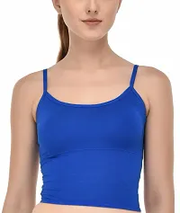 Quttos PrettyCat Backless Caged Bralette (B, Blue)-thumb1