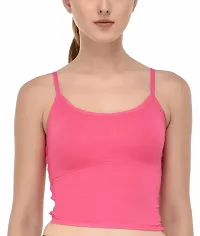 Quttos PrettyCat Backless Caged Bralette (B, Pink)-thumb1