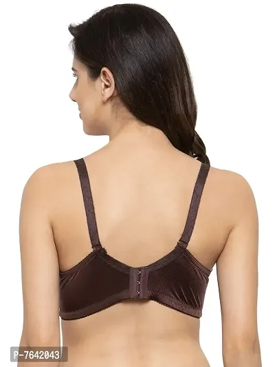 Quttos Wired Satin Finish Tshirt Bra-thumb4