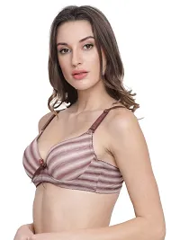 Quttos Wired Cotton Tshirt Bra-thumb1