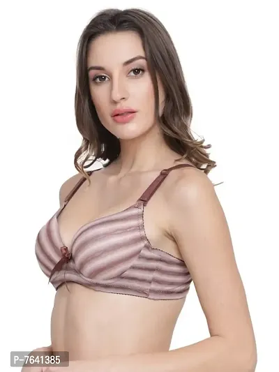 Quttos Wired Cotton Tshirt Bra-thumb2