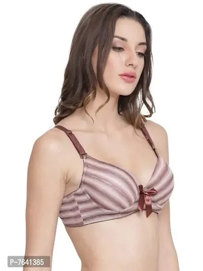 Quttos Wired Cotton Tshirt Bra-thumb5