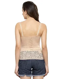 Quttos Padded Camisole Bralette Beige-thumb3