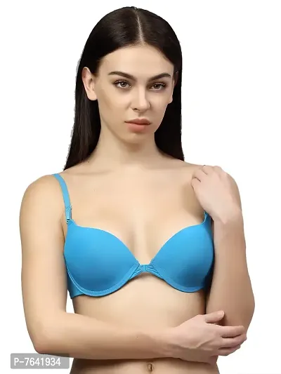 Quttos SEAMLESS FRONT CLOSURE BRA Women Push-up Lightly Padded Bra