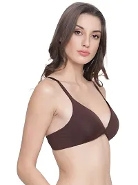 Quttos Seamless Wirefree Tshirt Padded Bra-thumb2