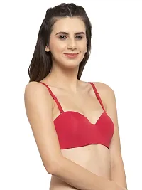 Quttos Women's Padded T-shirt Bra-thumb1