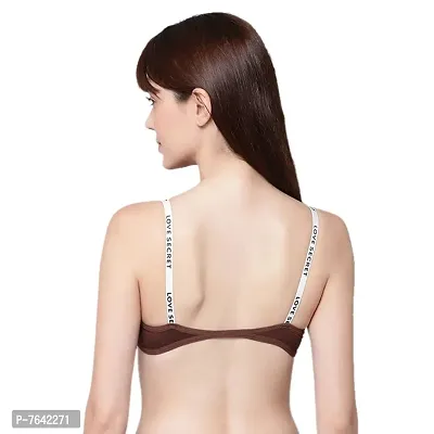 Quttos Perfect Front Closure Padded Bra Brown-thumb2