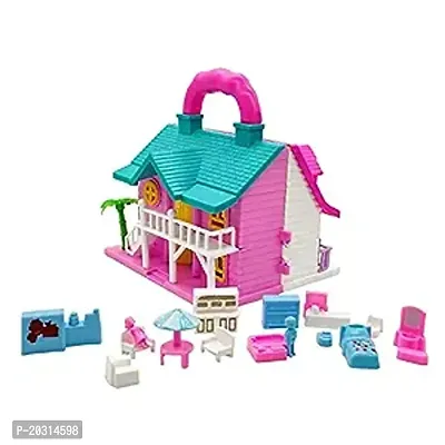 Doll House Set for Girls Kids-thumb0