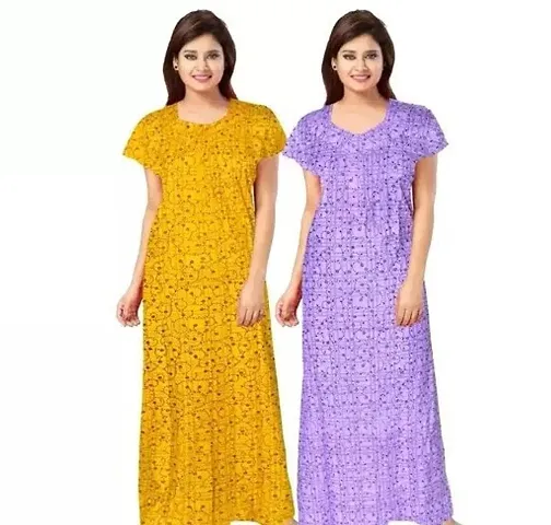 Best Selling Cotton Nighty Women's Nightwear 