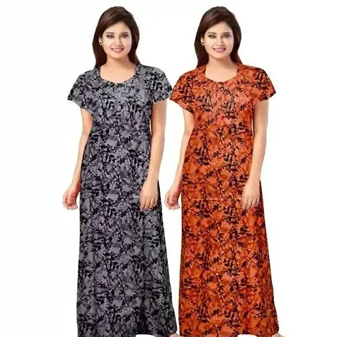 Hot Selling Cotton Nighty Women's Nightwear 