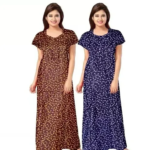 New In Cotton Nighty Women's Nightwear 