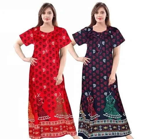 Elegant Nighty For Women Pack Of 2