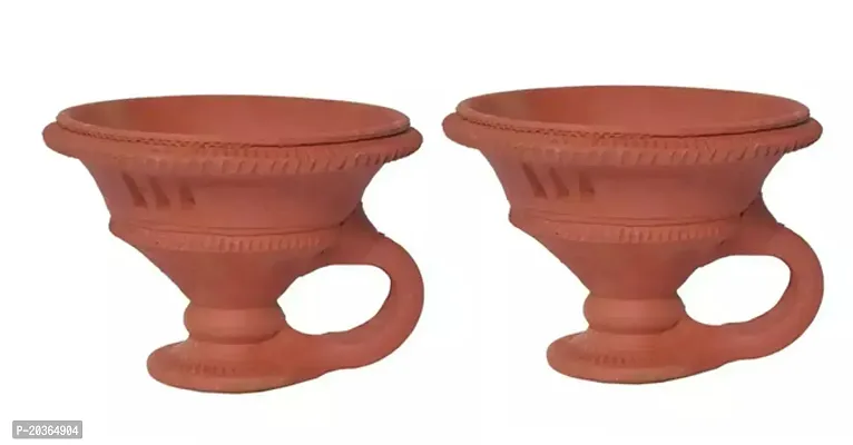 Pooja Diyas Laxmi Jyoti Diya Deep- Pack Of 2-thumb0