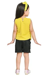 SK NAZMA-2 DRESSES Cotton Blend Casual Top and Short Set for Girls-thumb4