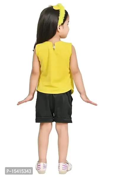 SK NAZMA-2 DRESSES Cotton Blend Casual Top and Short Set for Girls-thumb5