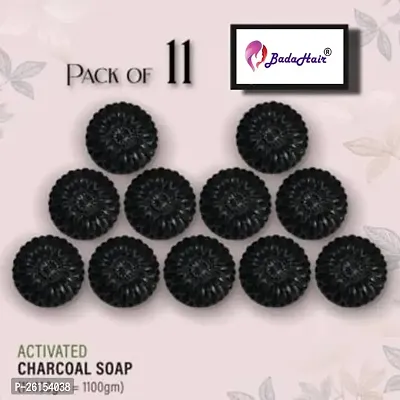 Activated Charcoal Soap For Women Skin Whitening, Acne, Blackheads, Anti Wrinkle, Pimple Skin Care Soap (Pack Of 11)