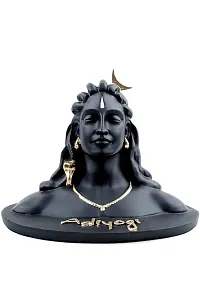 Daridra Bhanjan Adiyogi (Size - 9cm Height) for Car Dash Board, Pooja  Gift, Mahadev Murti, Idol, Lord Adiyogi Shankara for Home  Office Decor Adiyogi Shiva Ji Showpiece-thumb2