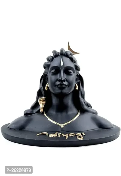 Daridra Bhanjan Adiyogi (Size - 9cm Height) for Car Dash Board, Pooja  Gift, Mahadev Murti, Idol, Lord Adiyogi Shankara for Home  Office Decor Adiyogi Shiva Ji Showpiece-thumb3