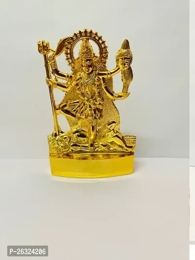 Umi Kali Maa Murti | Goddess Maha Kali | Mahakali | Kalika Maa Metal Statue Sculpture Idol Murti Decor in Metal (Height 11cm)