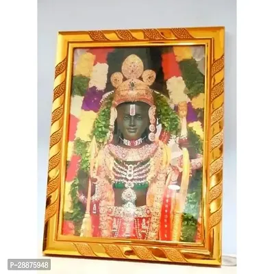 DARIDRA BHANJAN Ram Lalla Photo Frame From Ayodhya, Shree Ram Lalla Photo Frame, Ram Photo Frame , Shree Ram lalla Murti Photo Frame.-thumb2