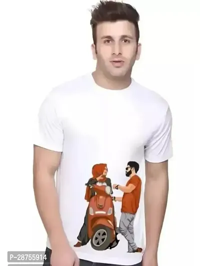 Reliable Polyester Printed Tees For Men