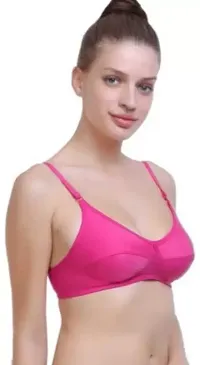 Elegant Polyester Solid Bras For Women- Pack Of 4-thumb2