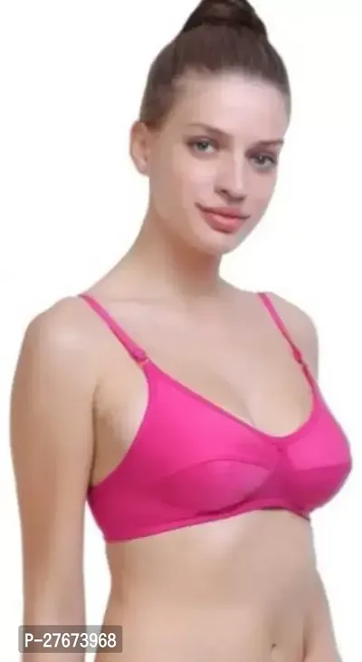 Elegant Polyester Solid Bras For Women- Pack Of 4-thumb3