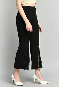 Elegant Polyester Solid Casual Trousers For Women-thumb3