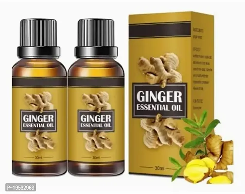 Fat Loss Oil, Belly Natural Drainage Ginger Oil Essential Relax Massage Oil, Belly  Waist Stay Perfect Shape,[ Pack of 2-60ml]