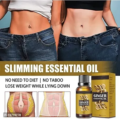 Waight Loss Oil is Netural oil, fat loss oil,Belly  Ginger Oil Essential Relax Massage Oil, Belly  Waist Stay Perfect Shape, Pack of 2-60ml-thumb2