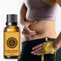 Big High Weight Loss And Essential Fat Loss Oil ,Slimming Oil, Belly Fat Burner For Men,Weight Loss Oil,Fat Burning Oil,Ayurvedic Fat Loss Oil,Massage Oil Ginger (PACK OF 2) (60 ML)-thumb1