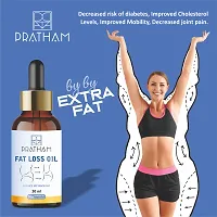 Fat Loss Oil  Adrak Belly  Drainage Ginger Oil Relax Massage Liquid, Belly and Waist Stay Perfect Shape(30ml)-thumb1