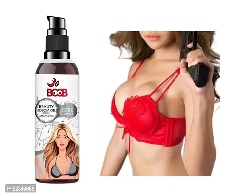 New bigger and Natural Ladies Breast Oil, breast massage oil, Rose marry oil , vitamin add pure massage oil 100Ml