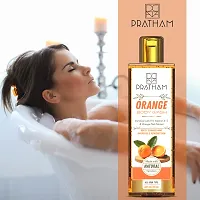 Pratham Advansed Olive  Almond and Orange  Body wash Oil For Nourished Glowing Skin, 240 ml [ pack of 2]-thumb1