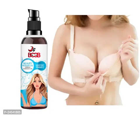 BOSOM BREAST Oil  For Women With Jhau, Gambhari, Kaling, Arand, Kateri, Nagbala, Gorakmund, Lazzavanti, , Til Tail,  And No Side Effect Oil (100ML )