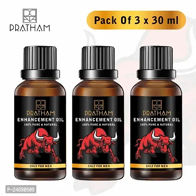 Best Bull Oil For Men For Long And Strong Power Oil Massage  And Pure AyurvediC Massage oil, Ashwagandha - 30ml Bottle Oil  [-90ml [pack of 3]