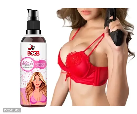 Bosom Ayurvedic Bosom Breast Oil With Jhau/Bahugranthika,Gambhari Oil For Girls And  Women (100ML)