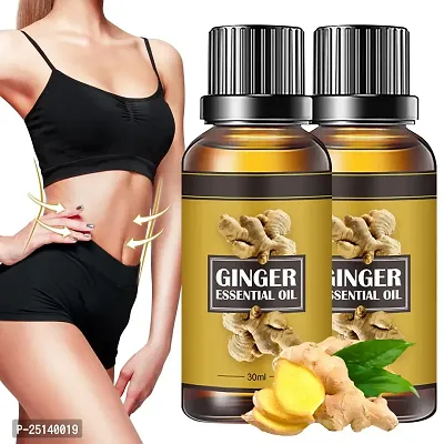 Ginger Beauty Fat Burner Fat loss fat go slimming weight loss body fitness oil Shape Up Slimming Oil For Stomach, Hips  Thigh [(30ML)] pack of 2 ]-thumb0