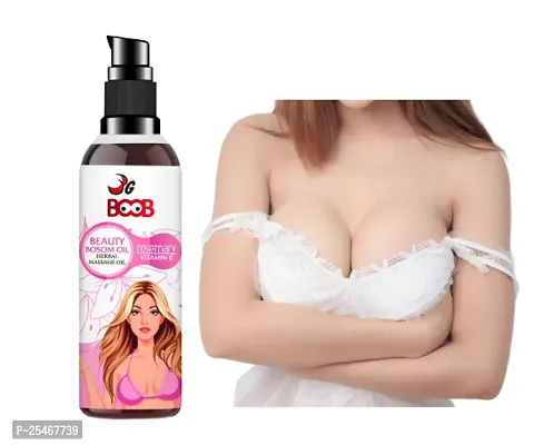 BEST NATURAL BREAST GROWTH MASSAGE TONER BOSOM OIL Women 100 ml ,Breast Massage Helps Tightening  Growth ( Rosemary ) Women And girls 100ML-thumb0