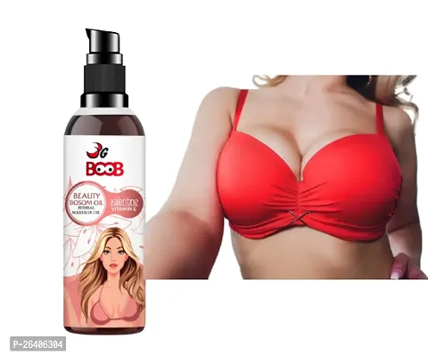 Breast Destressing Oil for Women Relieves Stress Caused by Wired Bra and Breast toner massage oil 100% natural which helps in growth and firmin and increase increase for big size bust 36 Blast Women-thumb0