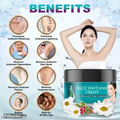 Ecoxon Whitening Cream For Private Parts To Remove Melanin Underarm-Elbow-Neck-Private Part Whitening Cream To Remove Melani For Men  Women (Pack of 01*50 GM)