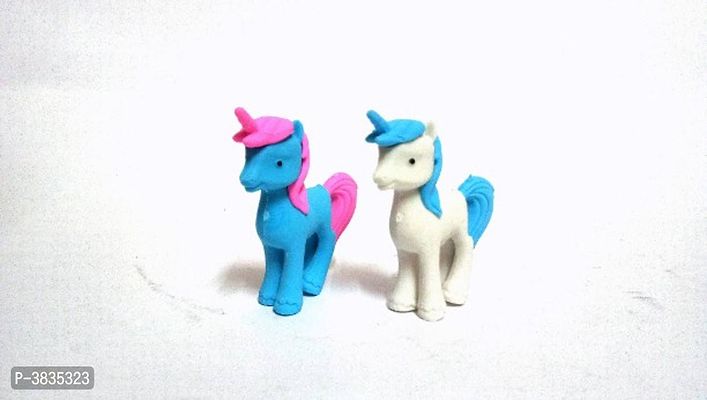 Unicorn Horse Eraser for Kids Set of 2